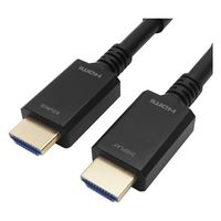 ホーリック 光ファイバー HDMIケーブル 10m 高耐久ケーブル HH100-804BB 1本 68-5059-61（直送品）