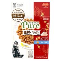 コンボ ピュア キャット まぐろ味・鶏パウダー仕立て 無添加 国産 200g（小分け2袋）1個 キャットフード