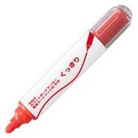 アスクル　ホワイトボードマーカーくっきり　中字丸芯 赤 直液カートリッジ式  AS-WBKMM-02 1本 オリジナル