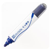 アスクル　ホワイトボードマーカーくっきり　中字丸芯　青　直液カートリッジ式  AS-WBKMM-03　1本 オリジナル