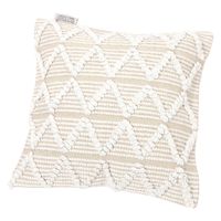 ぽこぽこクッションカバー ホワイト LAKOLE/ラコレ