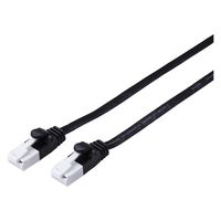 LANケーブル CAT6A準拠 爪折れ防止 フラット 7.0M ブラック ECLD-GFATBK70 エレコム 1個