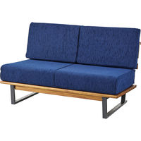 東谷 ROOM ESSENCE メネス 2人掛 幅1210mm ネイビー NS-623 1台（直送品）