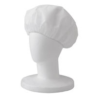 コーコス信岡 不織布キャップ 5枚入 ホワイト NF-457 1パック(5枚入)