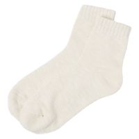 メンズ スラブ風ショートソックス オフ 25～27cm LAKOLE/ラコレ