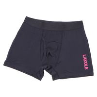 メンズ サイドロゴボクサーパンツ2 チャコール L LAKOLE/ラコレ