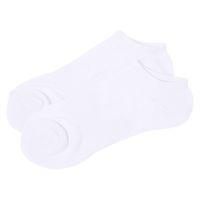 メンズ TCゴースト無地ソックス ホワイト 25～27cm LAKOLE/ラコレ