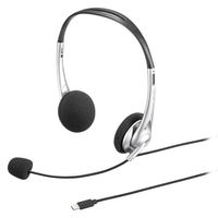 サンワサプライ USBTypeCヘッドセット MM-HSTC03SV 1個
