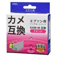 オーム電機 エプソン互換インク カメ マゼンタ 01-7779 1個
