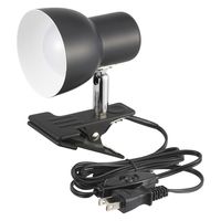 オーム電機 LEDクリップライト 昼光色 ブラック 06-1646 1個