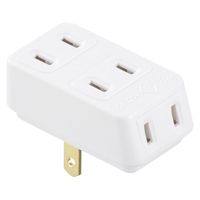 オーム電機 安全ニュートリプルタップ 3個口 06-4962 1個