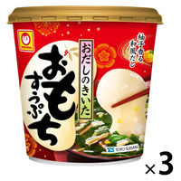 マルちゃん おだしのきいたおもちすうぷ 37g 1セット（1個×3