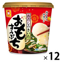 マルちゃん おだしのきいたおもちすうぷ 37g 1セット（1個×12