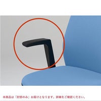 【固定肘のみ】プラス オフィスチェア Kaile（カイル） L字肘 KB-HLF BK　1セット　（わけあり品）