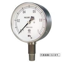 USTオールステンレス製圧力計 【USTーAU R3/8ー100X35MPA】 UST-AU R3/8-100X35MPA 1台（直送品）