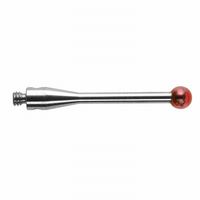 ストレートスタイラス ネジ径M2 Φ3mm ステンレススチール軸ルビー球 【Aー5000ー4160】 A-5000-4160 1本（直送品）