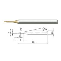 ユニオンツール ロングネックスクエア VHLS2008ー060 1本（直送品）