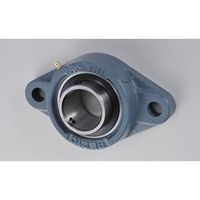 旭精工 ひしフランジ形ユニット 止めねじ付き円筒穴形 UCFL形 UCFLX06 1個（直送品）