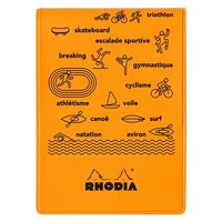 ノートカバー ロディア（RHODIA) ロディア　Ｎｏ．１１カバー　フランセ２ 数量限定 オレンジ 1冊（直送品）