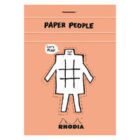 ロディア Jean Jullien ブロックロディア No.12 オレンジ 1 cf12290 1冊