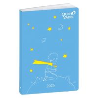 ２０２５年度１月始まりダイアリー クオバディス ビジネス／星の王子さま １週間バーチカルタイプ ムーン 1冊（直送品）