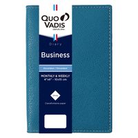 ２０２５年度１月始まりダイアリー クオバディス ビジネス　クラブ １週間バーチカルタイプ ブルーブラッセ 1冊（直送品）