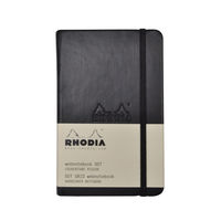 ロディア WEBNOTEBOOK 9x14(A6)ドット ブラック cf118569 1冊（直送品）