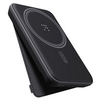 VOLTME モバイルバッテリー 5000mAh MagSafe対応 ワイヤレス充電 ケーブル付属 ブラック 1個