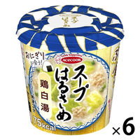スープはるさめ 鶏白湯 1セット（1個×6） エースコック