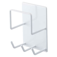 tower（タワー） マグネットバスルームクリーニングツールホルダー タワー ホワイト 4976 1個 山崎実業