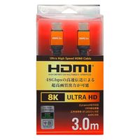HDMIケーブル 3m HDMI2.1 ウルトラハイスピード 8K4K対応 ブラック FS-HDMI21-300 1本 FSC