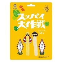 岩塚製菓 旺旺ジャパン スッパイ大作戦 パイナップル味&ライチ味 65gx10 4560160773641 1セット(10個)（直送品）