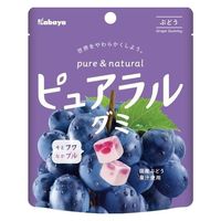 カバヤ食品 カバヤ ピュアラルグミ ぶどう 58gx8 4901550269410 1セット(8個)（直送品）