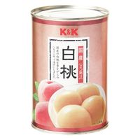 国分グループ本社 K&K 白桃 425g x12 4901592010162 1セット(12個)（直送品）