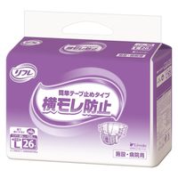 楽天市場】リフレ 簡単テープ止め横モレ防止 小さめL 26枚×3袋