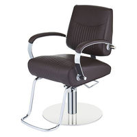 SEVEN BEAUTY (セブンビューティー) スタイリングチェア REST ダークブラウン 37411 1台（直送品）