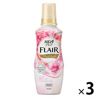 ハミングフレア フローラルスウィート 本体 520mL 1セット（1個×3） 柔軟剤 花王