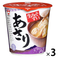 旭松食品 生みそずいあさり みそ20.1g あさり5粒 1セット（1個×3）