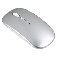 ワイヤレスマウス Bluetooth 無線レシーバー 乾電池式 シルバー 3R-MOB01SL 1個 スリーアールソリューション