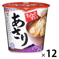 旭松食品 生みそずいあさり みそ20.1g あさり5粒 1セット（1個×12）
