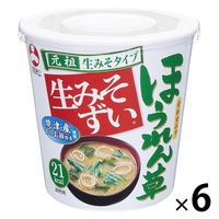 旭松食品 カップ生みそずい合わせほうれん草 15.1g 1セット（1個×6）
