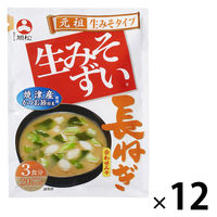 旭松食品 袋入生みそずい合わせ長ねぎ3食 44.7g 1セット（3食×12）