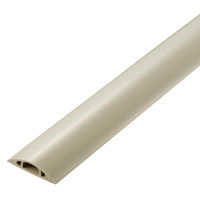 配線カバー 床用 モール ( 長さ1m × 幅54mm ) R形状 ベージュ LD-GA1407MA エレコム 1個（直送品）