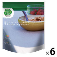 日食 Feel&Green おいしいコーンフレーク 甘ずっぱいストロベリー 140g 1袋 コーンフレーク 日本食品製造