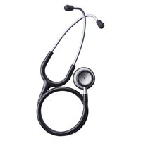 松吉医科器械 Spirit聴診器 ナーシング 24360511 シルバー CK-A601SDP 1個