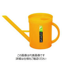【園芸用品】 新輝合成 ラウンドピッチャー 1L イエロー 1個