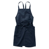 くらすこと　ブラックエプロン K995-22053-BK 新品未使用品 fog linen work ギャルソンエプロン ブラック | ゼネラルストア