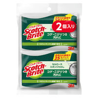 スリーエム（3M）スコッチブライト セルローススポンジたわし キッチン 食器洗い C-31S 2PM（2個入）
