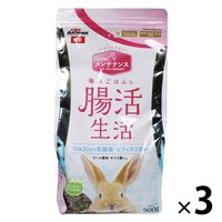 ミニアニマン 小動物用 ラビットグルメ 腸活生活 メンテナンス 国産 900g 3袋 ドギーマンハヤシ