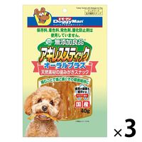 ドギーマンハヤシ 無添加良品 アキレススティック 100g 1セット（1袋×3）犬用 おやつ - アスクル